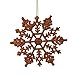 thumbnail image 3 of Vickerman M101418 Flocon de Neige Orange Glit de 4 Po 24-Pvc Bx, 3 of 3