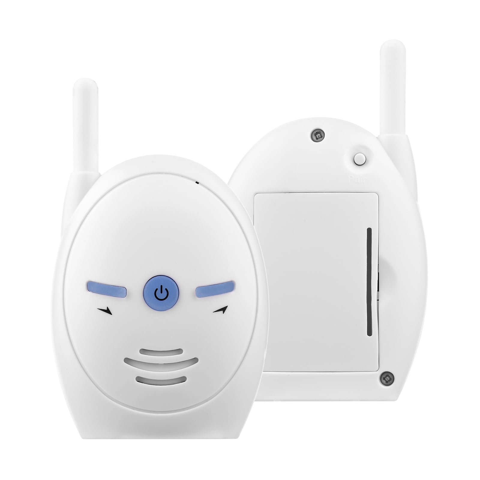 Nieyigj 2.4G Wireless Audio Baby Monitor with Two-Way Talk and 200M Range, White / 2.4G 无线婴儿监护器 (7.87 inches / 20 cm)