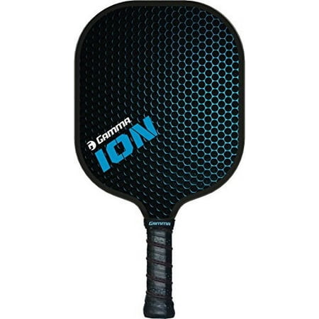 Gamma Ion Pickleball Paddle, 7.1 oz, Fiberglass Composite Hitting Surface, Carbon Fiber Frame, Aramid Honeycomb Core, meets USAPA Specs