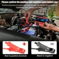 thumbnail image 2 of JUNWELL Intelligent Automatic Car Battery Charger 12/24V 6A Pulse Repair Starter AGM/GEL Yellow, 2 of 13