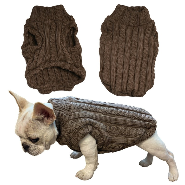 Turtle Neck Dog Sweater