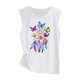 thumbnail image 3 of Tank Top Para Mujeres Workout Túnica para mujer, ropa deportiva, camisetas sin mangas, camisetas sin mangas para entrenamiento de Yoga, camiseta holgada con gráfico de ejercicio para correr (White, S), 3 of 4