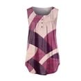 thumbnail image 3 of EKOUSN Women's Summer Sleeveless Tunic Casual V-Neck T-Shirt Tank Tops Blouse, 3 of 4