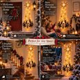 thumbnail image 6 of Bethlehem Star of Faith Lighted Nativity Wall Decor, LED Christmas Wall Hanging with Holy Family Scene and Warm Lights for Home, Fireplace and Entryway, 6 of 9