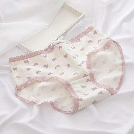 

Cotton Women s Underwear Comfortable Seamless Underpants Panties Print Lingerie Low Waist Girls Briefs