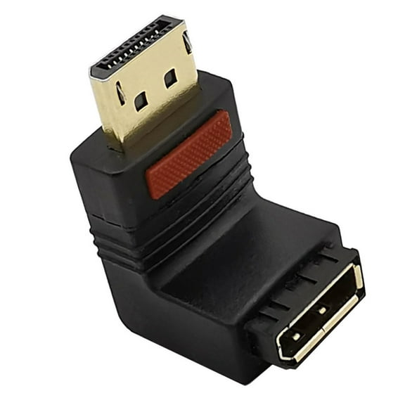DP Male to Female Converter 60HZ Extension Adapter 90 UP/DOWN/LEFT/RIGHT Angled
