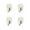 White, variant on Jubipavy Robe Hooks For Wall Cream Style Hook Adhesive Strong Load-bearing Door Back Hook Kitchen Bathroom Wall Wall Seamless Backpack Hanger