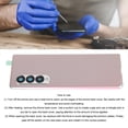 thumbnail image 4 of for  Z Fold 3 5G F926 Back Glass Cover Replacement, Cell Phone Back Cover for  Z Fold 3 5G F926 with Pre Installed Camera Lens, Repair Kit, 4 of 8