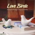 thumbnail image 6 of Radicaln White Marble Love Birds Set of 2 – 4.5 inch Handmade Sculptures for Shelf Decor, Wedding Gift, Home Display, Anniversary or Couple Room Accent, 6 of 6