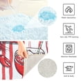 thumbnail image 3 of Yayeee Bath Rug for Bathroom Floor Non Slip Contour Fluffy Soft Absorbent Mat, 20"x24", Red Lobster, 3 of 7