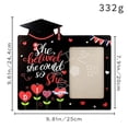 thumbnail image 1 of Racks for Storage, Personalized Photo Gifts, 2024 Graduation Photo Frame Wooden Graduation Photo Display Rack Home Storage Rack Decoration Graduation Season Gift 6 Pack, College Graduation Gifts, 1 of 9