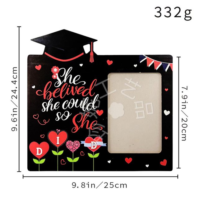 Racks for Storage, Personalized Photo Gifts, 2024 Graduation Photo Frame Wooden Graduation Photo Display Rack Home Storage Rack Decoration Graduation Season Gift 6 Pack, College Graduation Gifts