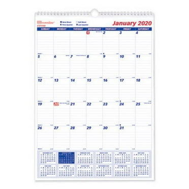 Brownline 2025 Monthly Wall Calendar - 20x30 Inches, Twin-Wire Bound, 12-Month Planner With Holidays 3 thumbnail image