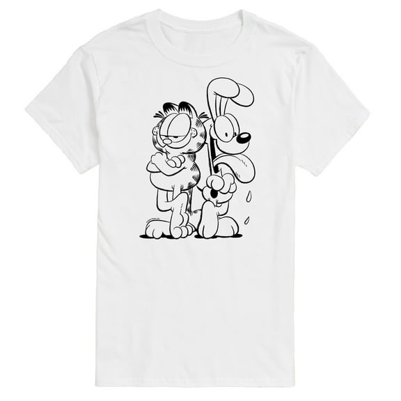 Garfield - Garfield And Odie - Men's Short Sleeve Graphic T-Shirt