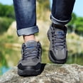 thumbnail image 5 of LASUDRAA Mens Lightweight Hiking Shoes Breathable Anti-Slip Outdoor Trail Trekking Shoes, 5 of 7