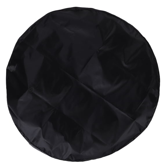 HONMEET Waterproof Outdoor Round Table Cover Black Durable 210D Oxford Fabric Patio Protector