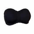 thumbnail image 6 of Xijirk Women's Plus Size Strapless Scalloped Bandeau Bra Push-Up Support with Side Closure for Everyday Wear,2XL, 6 of 7
