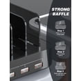 thumbnail image 6 of Charging Station for Multiple Devices, 5 in 1 Multi USB Charger Station with iWatch & Airpod Stand and 8 Mixed Short Cables, 50W Charging Dock Compatible with iPhone, iPad, Cell Phone, Tablets, 6 of 7