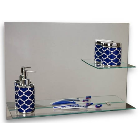 Modern Bathroom Mirror With Shelves