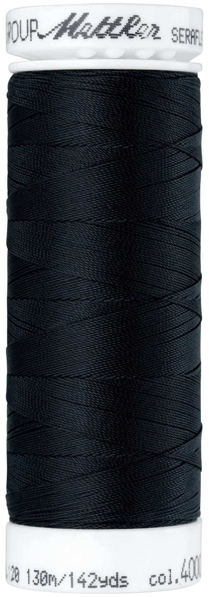 Mettler Seraflex Elastic Thread 50wt 142yd-Black