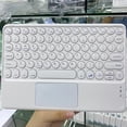 thumbnail image 3 of Clavier Bluetooth Tactile 10 Pouces, Clavier Sans Fil Ultra-Mince Portable avec Trackpad, Batterie Rechargeable Intégrée, 3 of 5