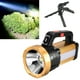 thumbnail image 1 of Foco reflector portátil para tienda de campaña con luz COB | 6 modos de luz y foco superbrillante | Batería recargable de 3500 mAh | Lámpara compacta para exteriores para caza, navegación, send, 1 of 5