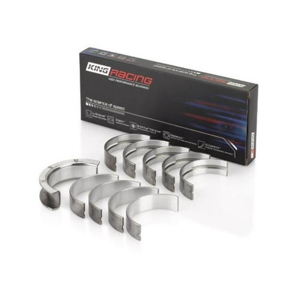 King Engine Bearings MB5013HP Bi-Metal Performance Main Bearing Set for Chevy LS1-LS6-LS3 - Standard Size