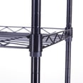 thumbnail image 6 of Tcbosik 4-Tier Metal Storage Rack Adjustable Wire Shelving Organizer Unit, Black, 6 of 10