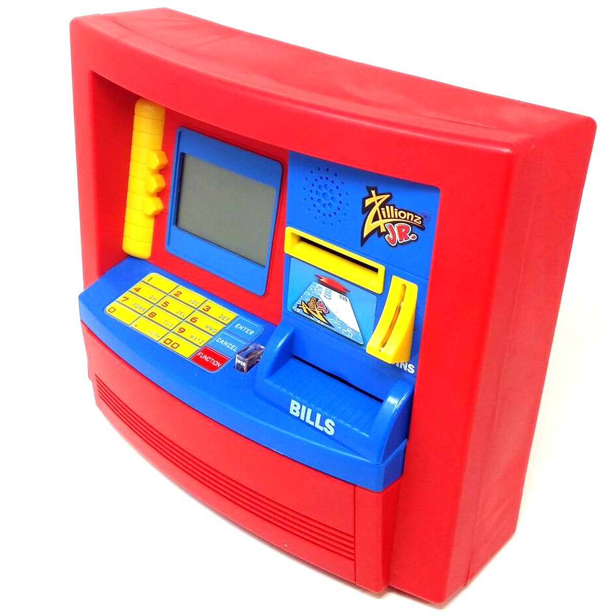Free Shipping New Deluxe ATM Savings Bank Zillionz Jr