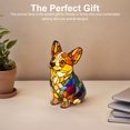 thumbnail image 4 of HzyK Corgi Lamp, 2025 New Lamps for Night Stands, Stained Resin Dog Funny Lamp Chihuahua Lamps Dog Series Art Night Light Warm Ambient Glow Gifts for Dogs Lovers, 4 of 8