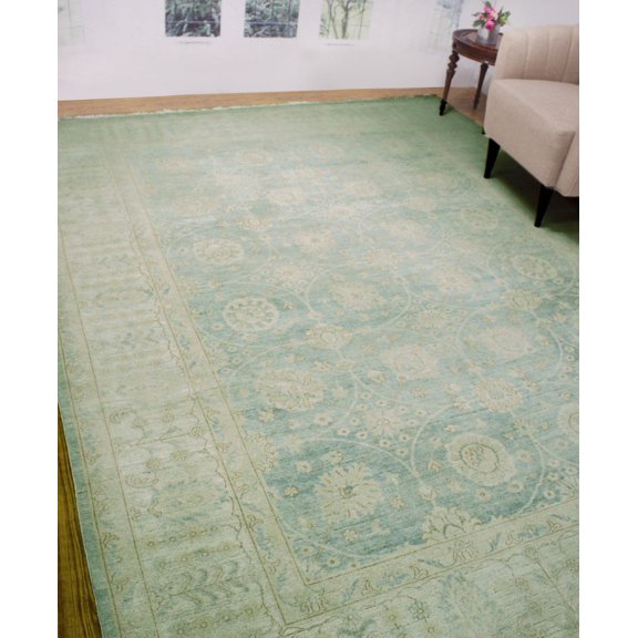 Yousafi Cumhur Grey/Beige Rug, 8'10" x 11'7"