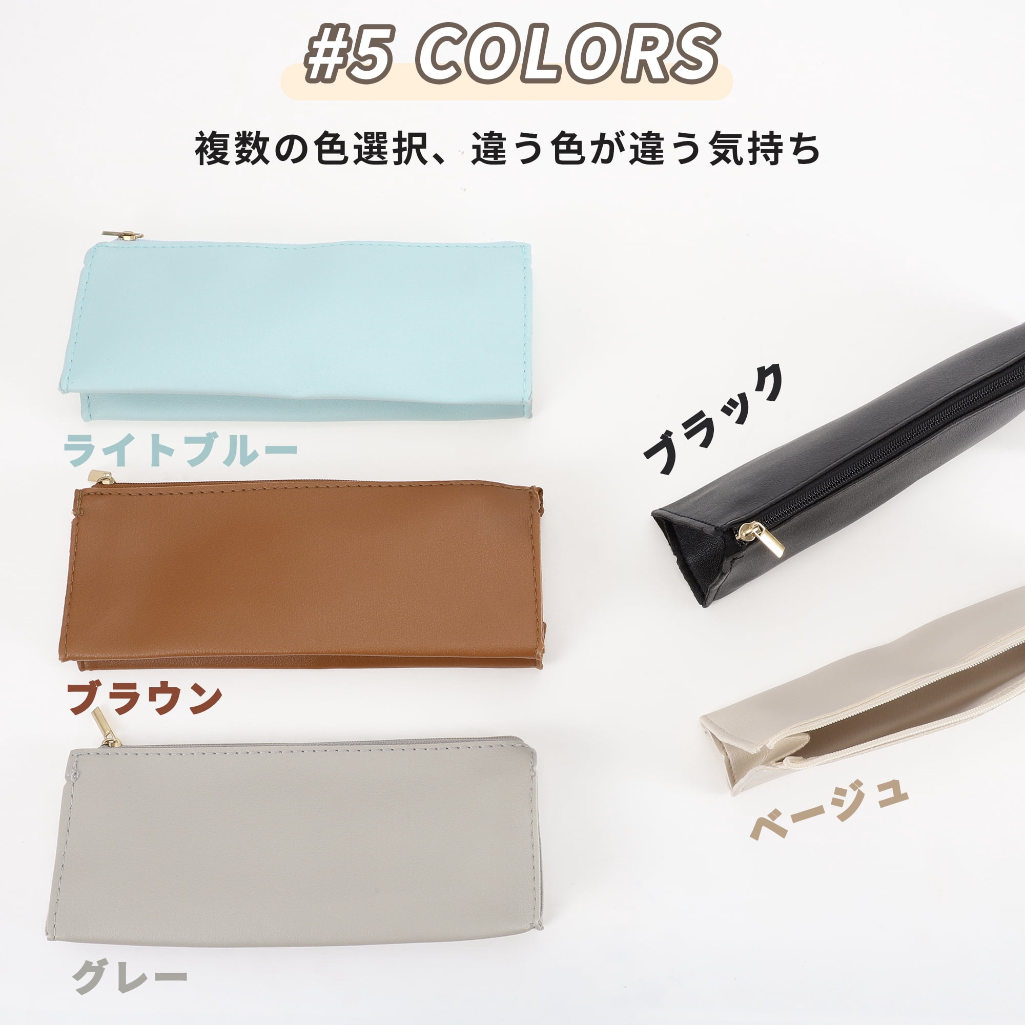 Unique Bargains Triangle Pencil Pouch Portable Stationery Bag Black