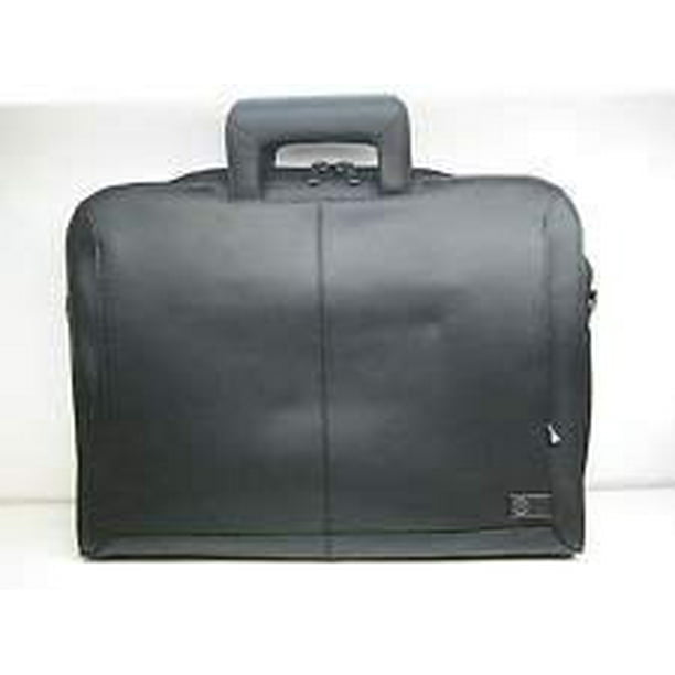 Dell Executive Leather Attache Notebook Bag Carrying Case with Shoulder