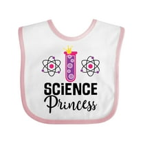 Inktastic Science Princess Girls Scientist Girls Baby Bib