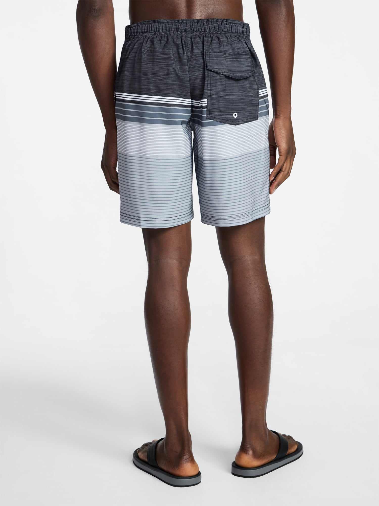 George Men's and Big Men's E-Board Swim Trunks with UPF 50+, 9" Inseam, Sizes S-3XL