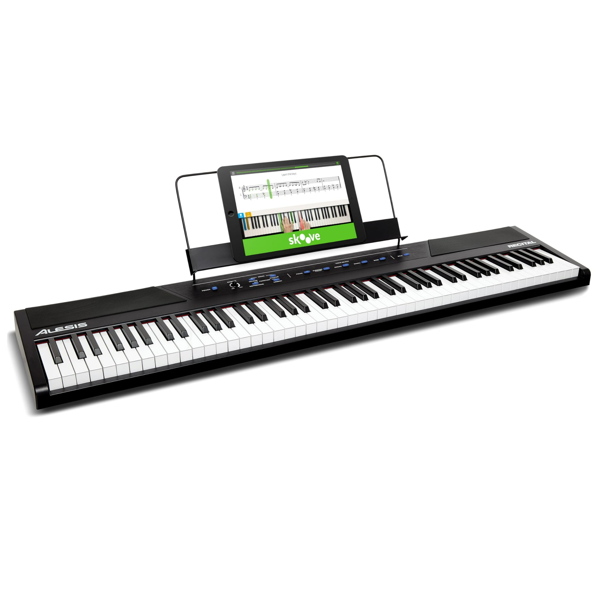 Alesis Recital - 88 Key Digital Piano Keyboard with Semi-Weighted