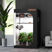 Spider Farmer 4’x4’x6.5′ 120cm x 120cm x 200cm Indoor Grow Tent 1680D Hydroponic Plant Room for Optimal Plant Growth & Climate Control