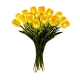thumbnail image 3 of Lámpara nocturna con forma flor, decoración para el hogar, fácil , decoración realista, ramo para fiestas, iluminación suave, lámpara amarillo, 3 of 8