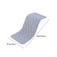 thumbnail image 3 of Sofa Cushion Under 5 ! Yrmaups Non-Slip Seat Window Cushion Comfort Decorative for Office Leather Sofa Chair Bench Pad Soft Rectangular Four Season Easy Clean Fabric, 3 of 6