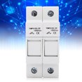 thumbnail image 4 of Din Rail Mount Fuse Holder Base Dc Fuse Holder Base Dc Fuse Power Distribution Control Equipment Fuse Holder Base 2 Pole DIN Rail Mount Power Distribution Control Equipment, 4 of 8
