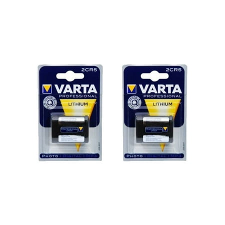 2cr5 Lithium Camera Battery - FRESH 2x Varta 2CR5 6V Photo Lithium Batteries FAST USA SHIP
