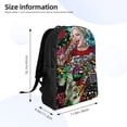 thumbnail image 4 of Harl-ey Quinn Joker Lightweight Backpack Laptop Shoulders Bag Bookbag Daypack Travel Women Men, 4 of 8