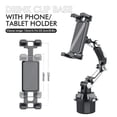 thumbnail image 3 of 360 Degree Rotation Car in-car Water Cup Holder Car Cup Holder Long Joint Position Mobile Phone Tablet Computer Car Bracket, 3 of 7