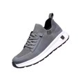 thumbnail image 3 of NOKIO Mens Hiking Sneakers S𝗅ip On Elastic Strap Sport Shoes Comfortable Soft Sole Running Shoes Breathable Knit Non-S𝗅ip Athlet𝗂c Shoes Wide Width Casual Walking Shoes for Back to College, 3 of 9