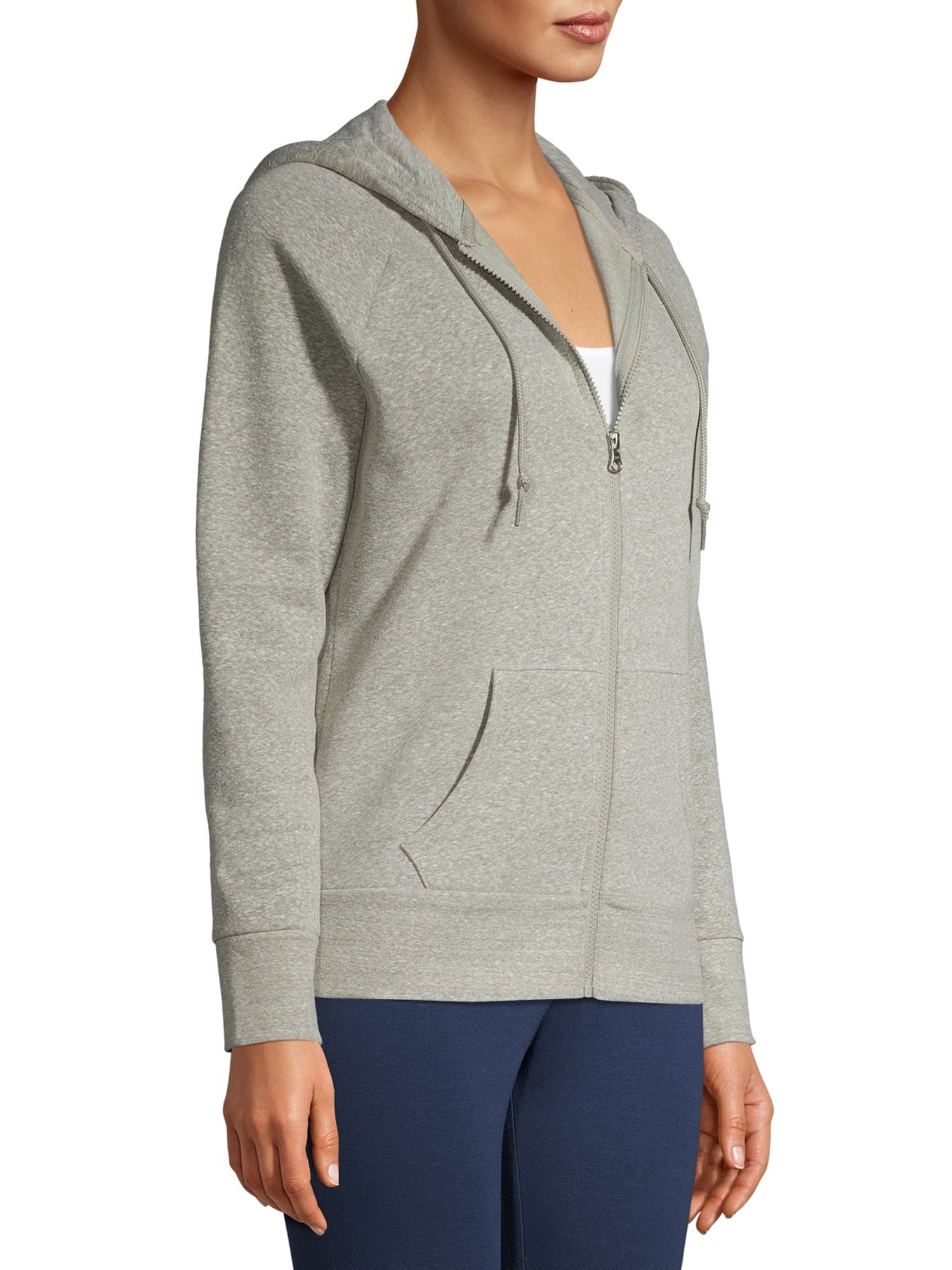 walmart zip up hoodie women's