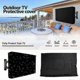 thumbnail image 3 of Waterproof Protective Cover for 80-85 Inch Wall-Mounted TVs, Durable Ox Fabric Sleeve, 3 of 5