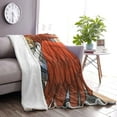 thumbnail image 2 of Hawk Mha Boutique Blankets Soft Comfortable Plush Microfiber Flannel Blanket 50"x40", 2 of 4