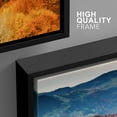 thumbnail image 4 of wall26 Framed Canvas Print Wall Art Set Aerial View Autumn Fall Mountain Forest Nature Wilderness Photography Realism Rustic Landscape Colorful for Living Room, Bedroom, Office - 16"x24"x3, 4 of 5