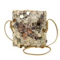 thumbnail image 2 of Glitter Shoulder Bag Sequin Handbag Purse Crossbody Bag for Women Evening Color Gold Size One Size, 2 of 7