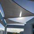 thumbnail image 1 of Sunny Guard Sun Shade Sail 20'X20'X20' Sombrilla Triangular De Carbón Uv Para Patio Trasero, Terraza, Jardín, Actividades E Instalaciones Al Aire Libre (Hacemos Tamaños Personalizados), 1 of 5